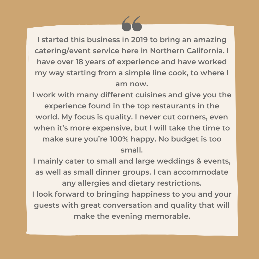 Golden State Catering LLC. Information